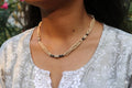 Handmade 3-Strand Vaishnav Tulsi Beads Mala  -  Authentic ISKCON Style Devotional Tulsi Necklace