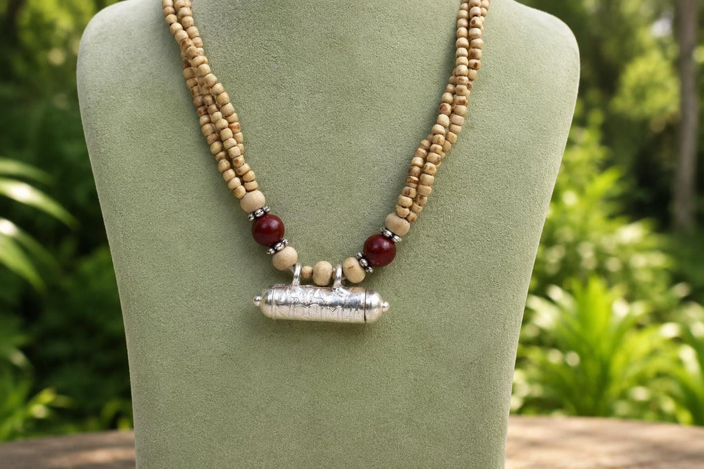 Powerfull Narasimha Kavacha Tulsi Mala – Lord Nrisimhadev Protection Amulet