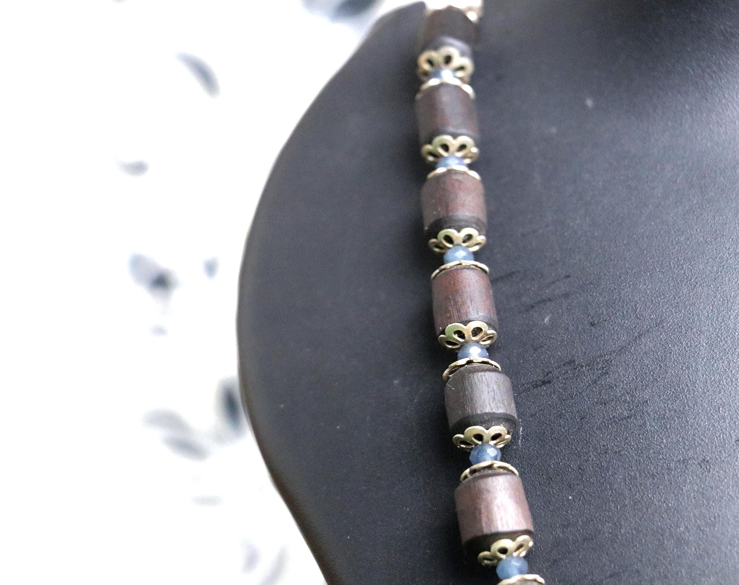 Pure Tulsi  Mala Necklace – Sterling Silver Narsimha Pendant, Hand-Strung Artisan Jewelry