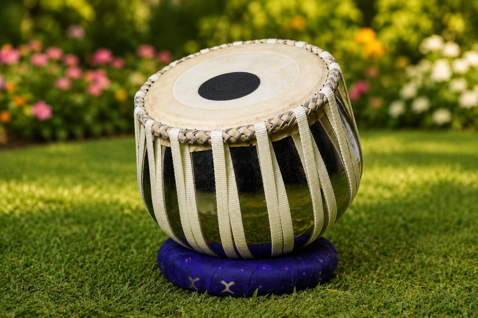 Professional Tabla Set | Sheesham Wood Dayan, Steel Bayan, Indian Drums - gift for musician