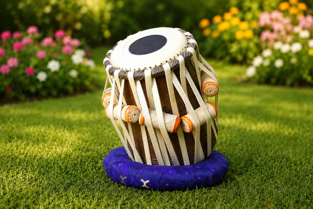 Professional Tabla Set | Sheesham Wood Dayan, Steel Bayan, Indian Drums - gift for musician