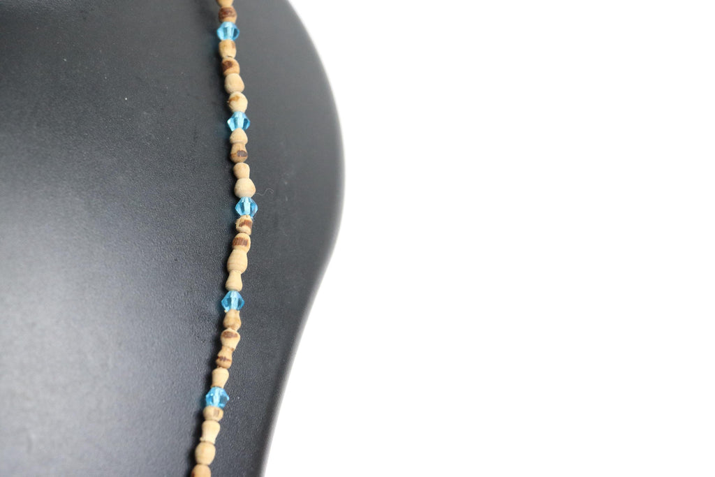 Handmade Tulsi One Strand Necklace Mala-Handmade Mayapur Tulsi Mala