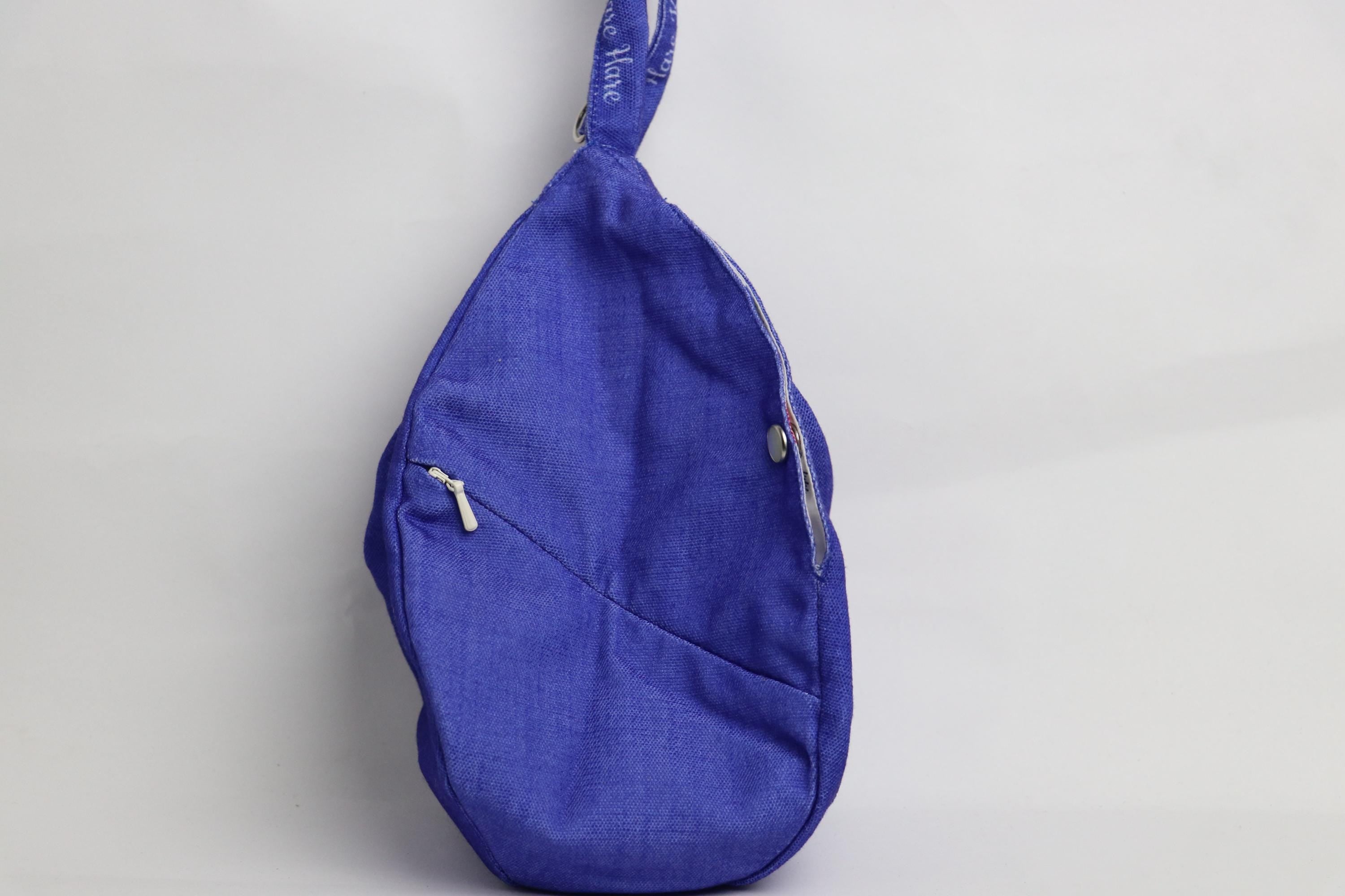 Cotton Japa Bag for Chanting Beads – Radha Design, Standard size , Prayer bead bag