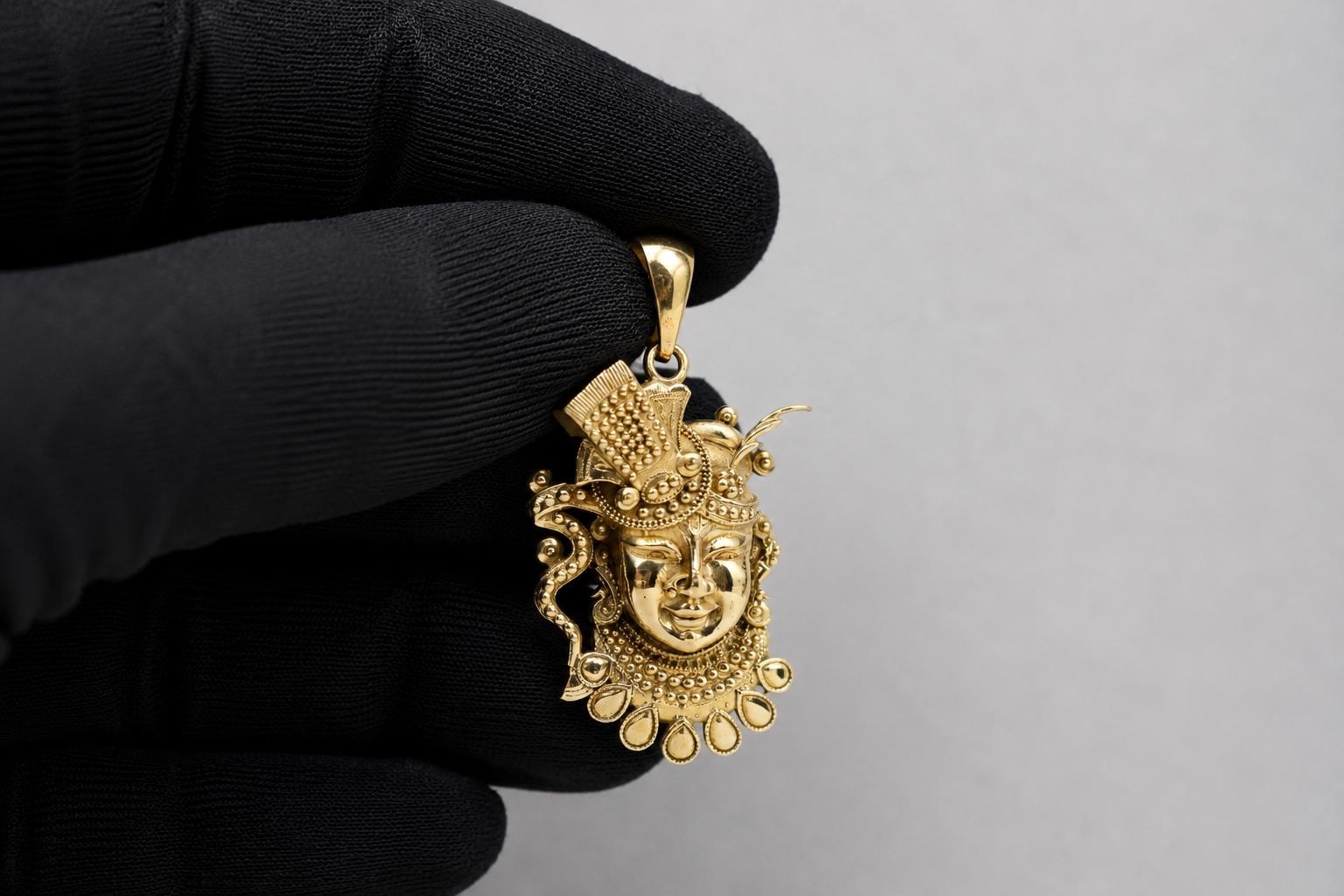 Panchloha Shyam Pendant  Spiritual Jewelry Gift, Shyam Panchloham  Amulet