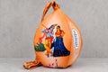 Cotton Japa Chanting Bag – Radha krishna Design, Standard size , Prayer bead bag