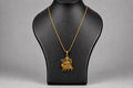Handmade Panchaloha Durga Maa Pendant | Tiger Goddess Spiritual Amulet (3.5x1.5 cm)