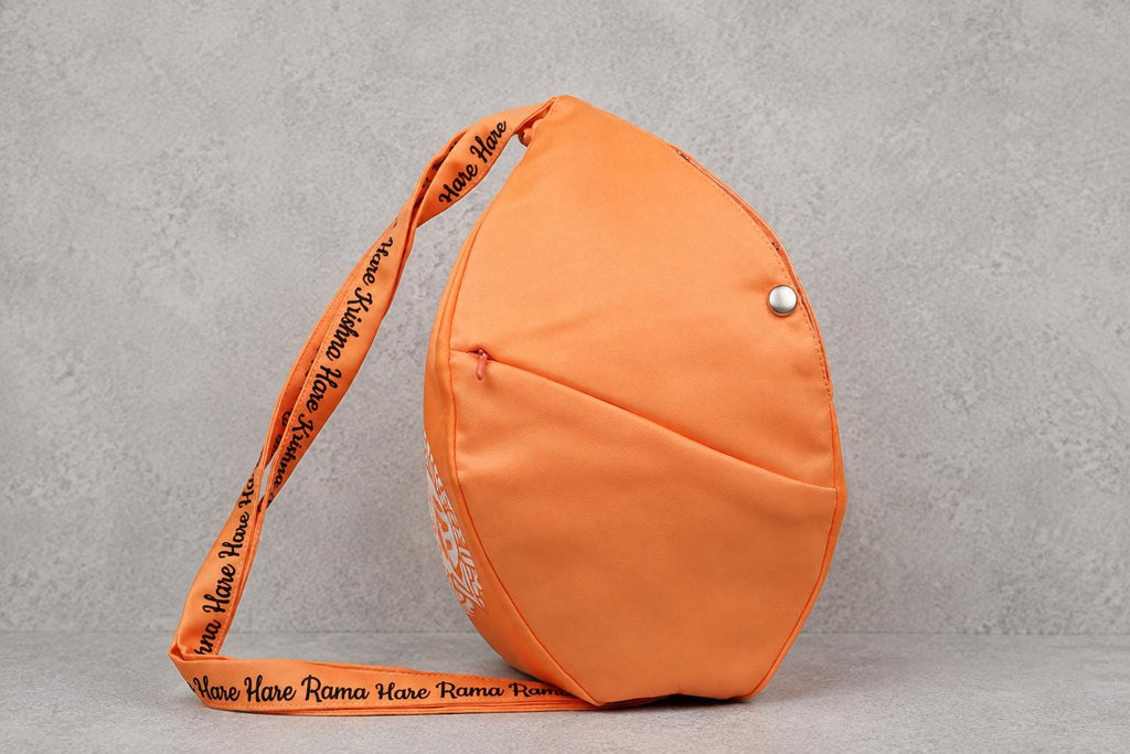 Cotton Japa Chanting Bag – Radha krishna Design, Standard size , Prayer bead bag
